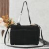 6930dedc6e68136f4d9b1f82 Small Matte Black BALENCIAGA Paris Fashion! RODEO Series Handbag Crossbody Bag Latest Version!