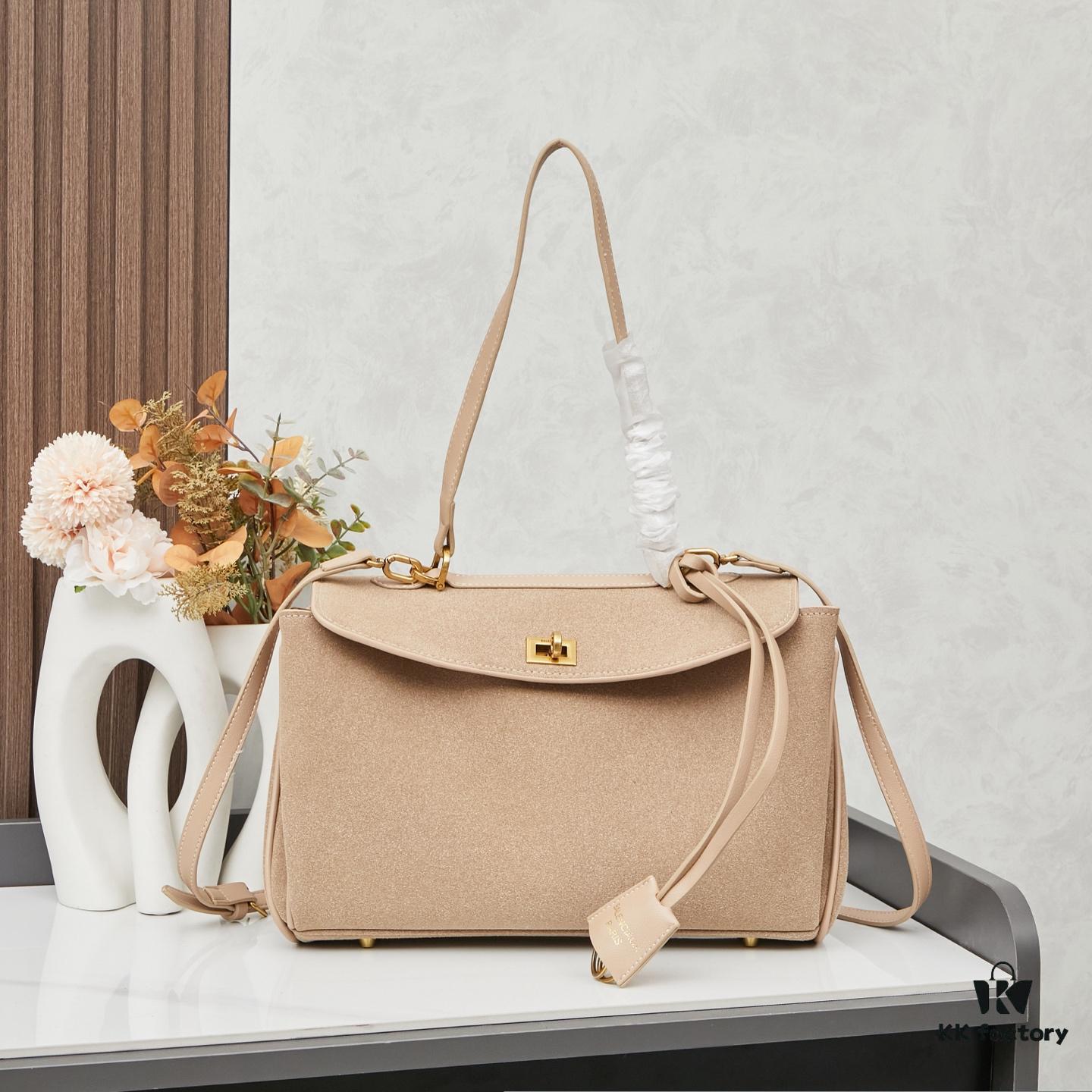 6930deea6e68136f4d9b1f90 BALENCIAGA Paris Fashion! RODEO Series Small Matte Bag with Box - Handbag Crossbody Bag