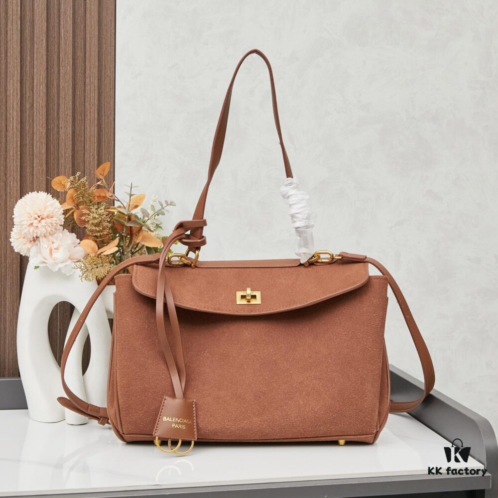 6930def76e68136f4d9b1f9e Small Matte Black BALENCIAGA Paris Fashion! RODEO Series Handbag Crossbody Bag - 100% Italian Imported Smooth Calfskin Leather