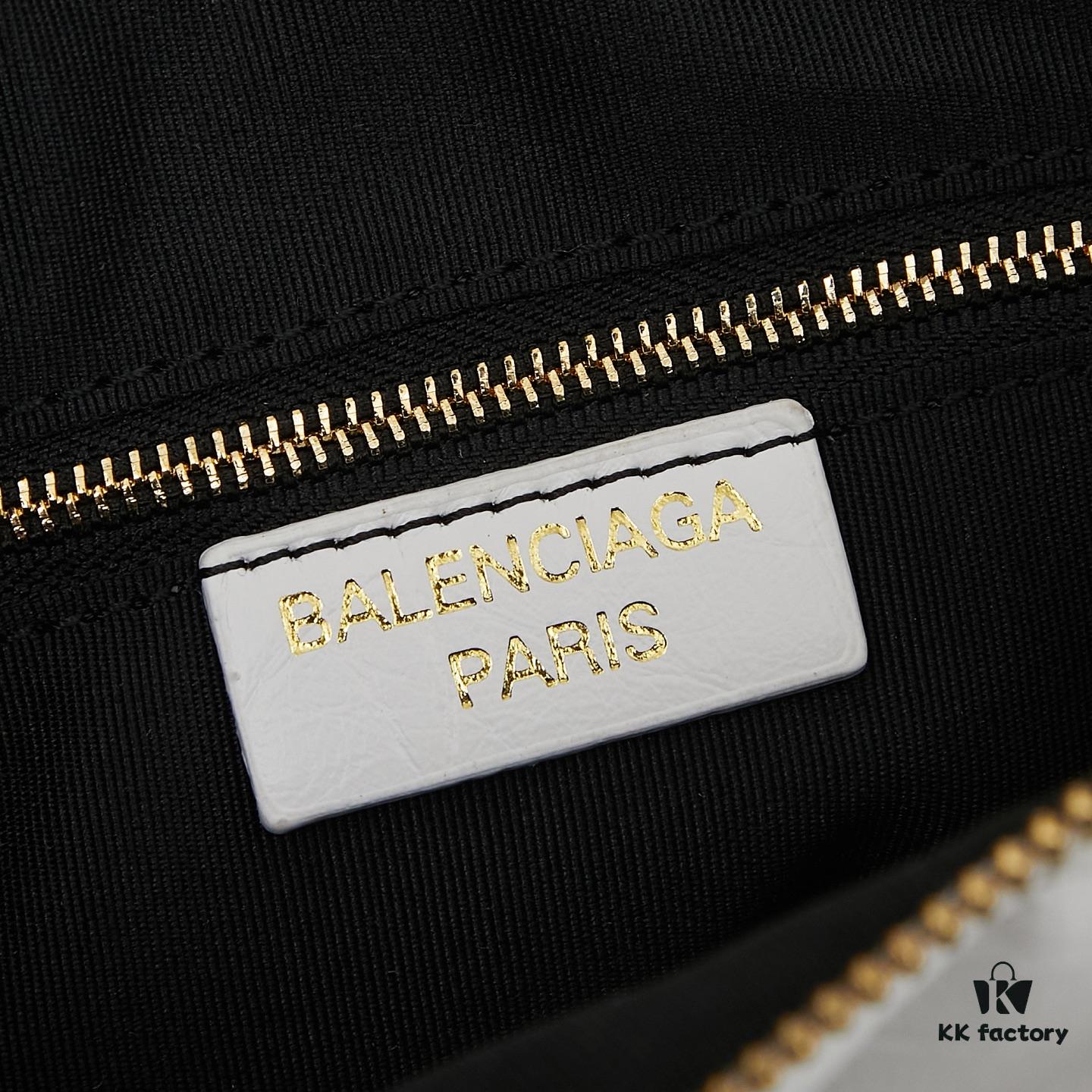 6930df026e68136f4d9b1fab Balenciaga Large Paris Tote Bag in Soft Leather, Model No. 6906, Size 28x23x11