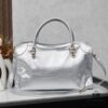 6930df256e68136f4d9b1fdf Large Gold Buckle BALENCIAGA Motorcycle Bag with Box