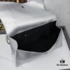 6930df2f6e68136f4d9b1fee Large Silver Buckle (With Box) Balenciaga Latest Long Handle Hourglass Bag