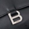 6930df346e68136f4d9b1ff2 Large Silver Buckle Bag (with Box) Balenciaga Latest Long Handle Hourglass Tote