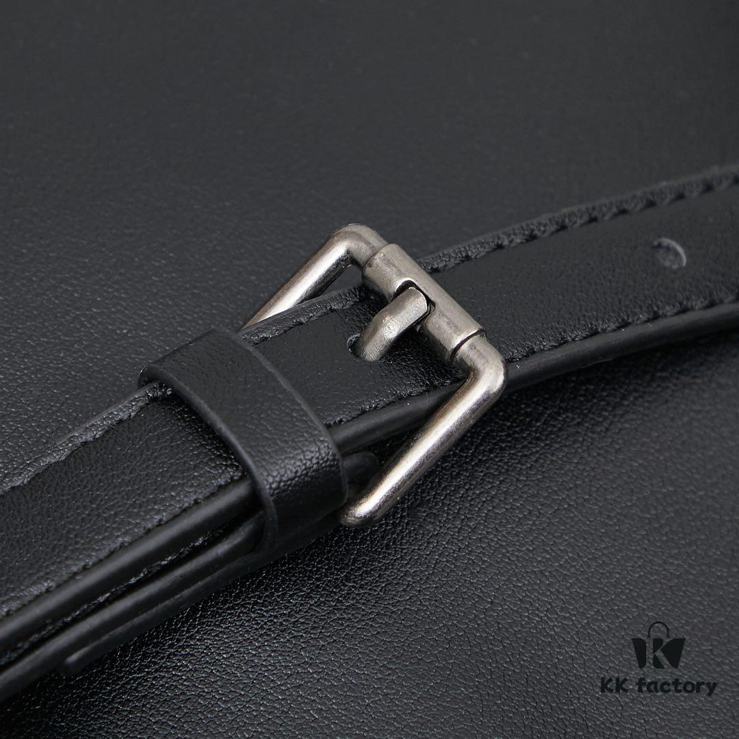 6930df346e68136f4d9b1ff6 Large Silver Buckle Bag (with Box) Balenciaga Latest Long Handle Hourglass Tote