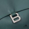 Large Silver Buckle (With Box) Balenciaga Latest Long Handle Hourglass Bag