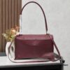 6930df3c6e68136f4d9b2003 Large Silver Buckle Bag (with Box) Balenciaga Latest Long Handle Hourglass Tote