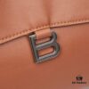 Large Silver Buckle (With Box) Balenciaga Latest Long Handle Hourglass Bag