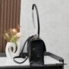 6930df456e68136f4d9b2014 Large Gold Buckle Bag (with Box) Balenciaga Latest Long Handle Hourglass Tote