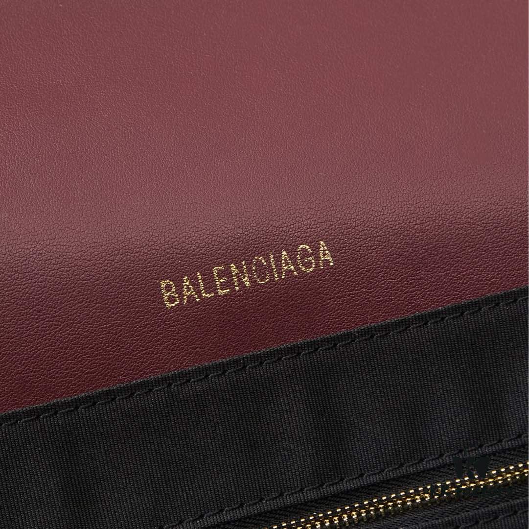 6930df5b6e68136f4d9b2034 Large Gold Buckle Balenciaga Hourglass Tote Bag (with Box)