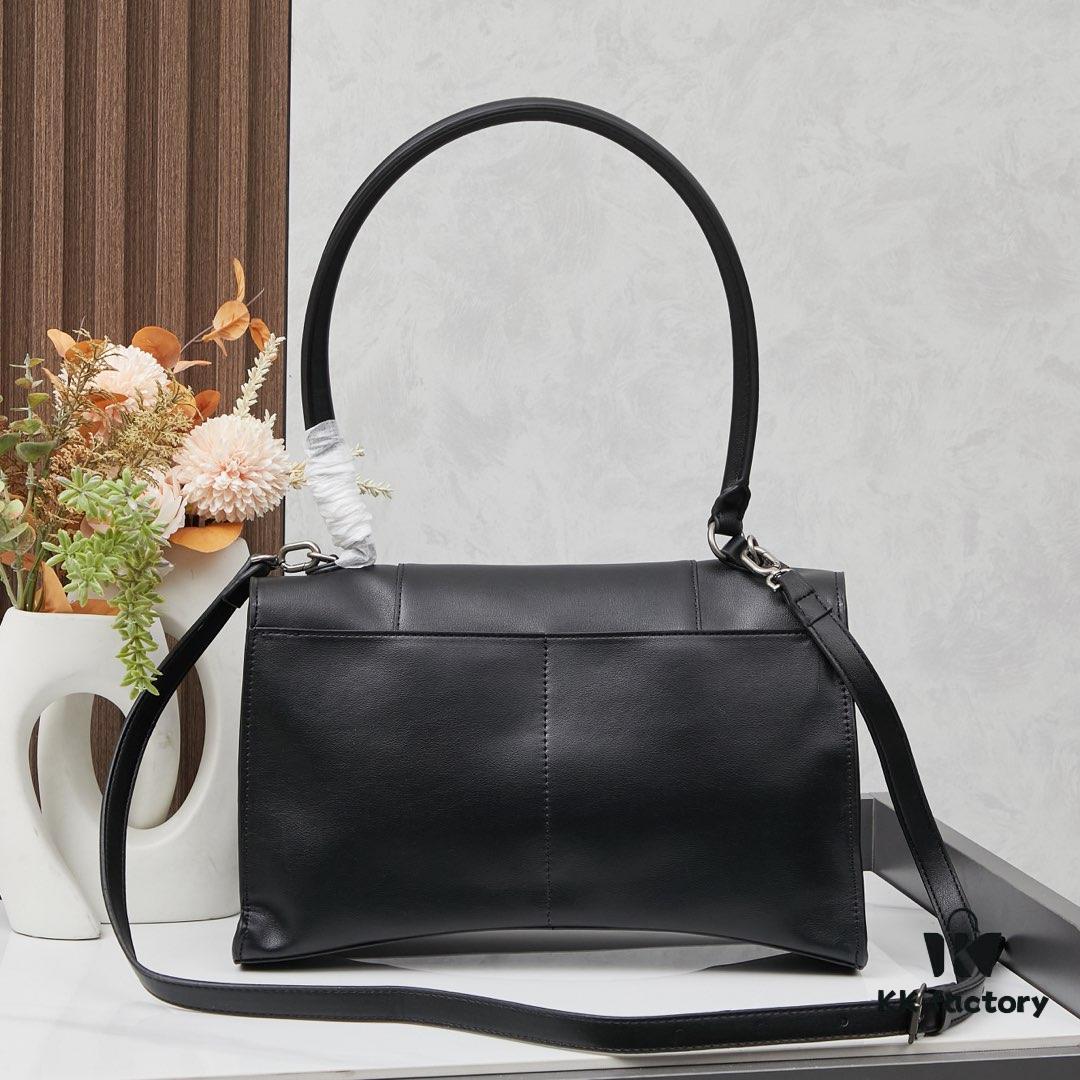 Medium Silver Buckle Balenciaga Hourglass Tote Bag (With Box)
