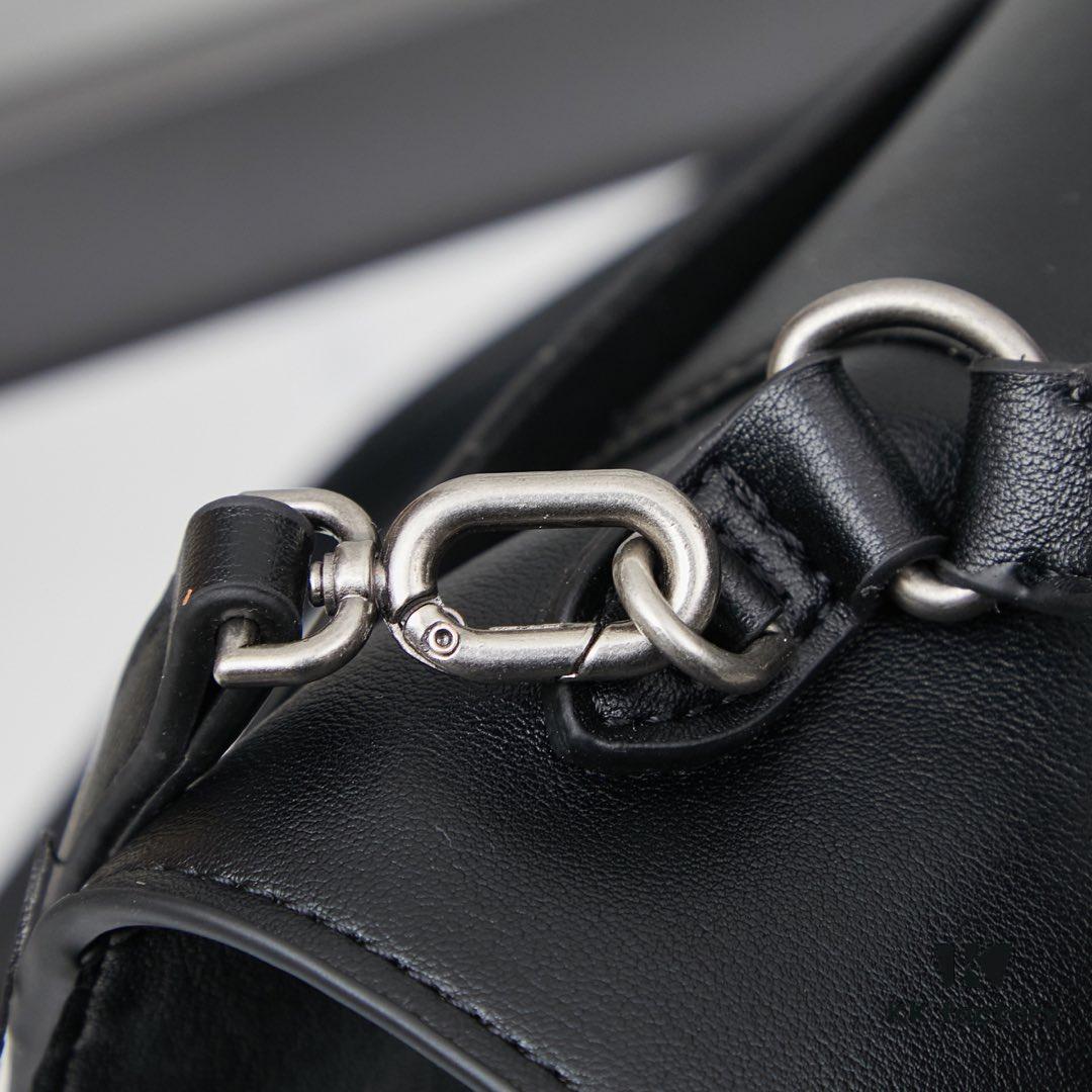 Medium Silver Buckle Balenciaga Hourglass Tote Bag (With Box)