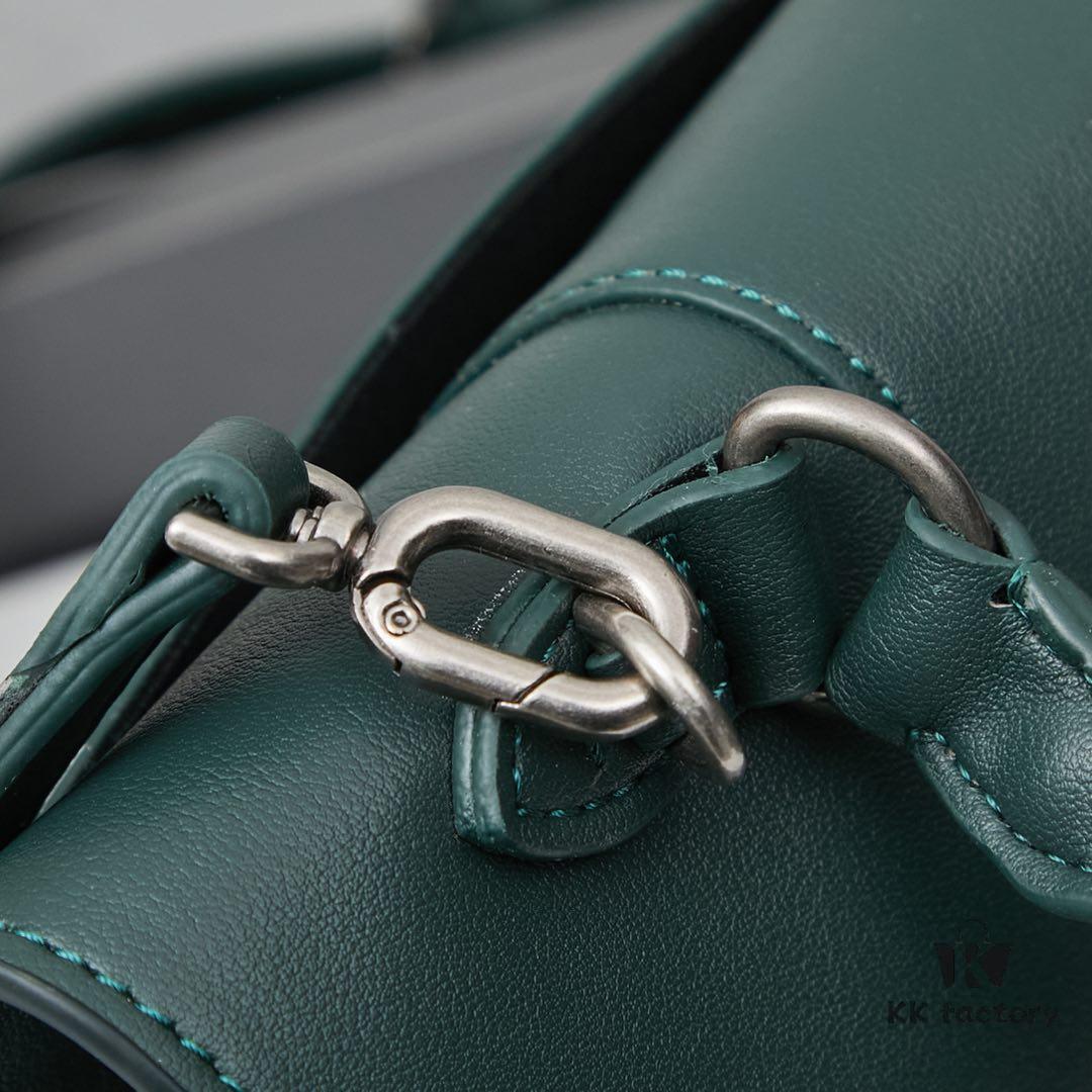 6930df6e6e68136f4d9b2055 Medium Silver Buckle Bag (with Box) Balenciaga Latest Long Handle Hourglass Tote