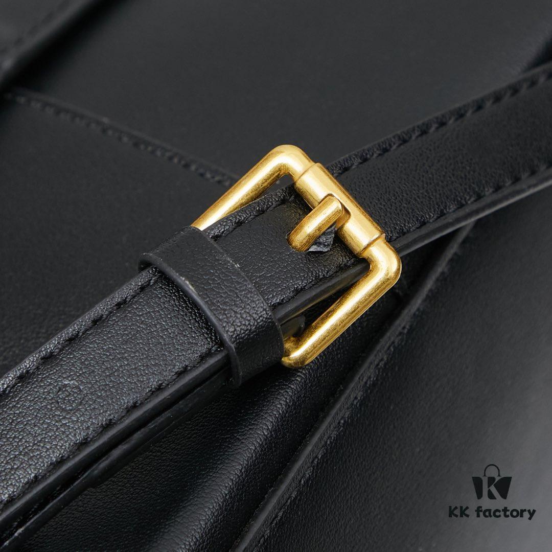 Medium Gold-Button Balenciaga Hourglass Tote Bag (with Box)