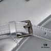 6930df996e68136f4d9b209f Small Silver Buckle (With Box) Balenciaga Latest Long Handle Hourglass Bag