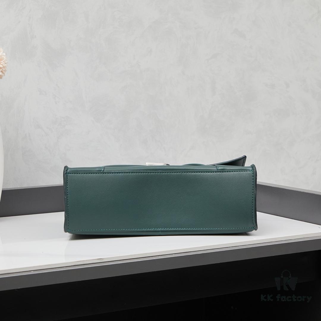 6930dfa16e68136f4d9b20aa Small Silver Buckle (with Box) Balenciaga Latest Long Handle Hourglass Bag