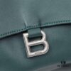 6930dfa36e68136f4d9b20af Small Silver Buckle (with Box) Balenciaga Latest Long Handle Hourglass Bag
