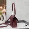 6930dfa66e68136f4d9b20b4 Small Silver Buckle (with Box) Balenciaga Latest Long Handle Hourglass Bag