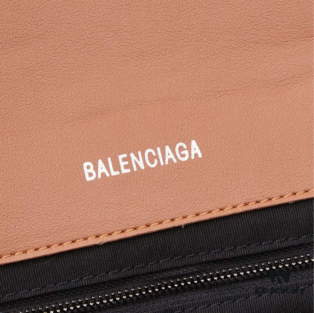 Small Silver Buckle Bag (with Box) Balenciaga Latest Long Handle Hourglass Bag