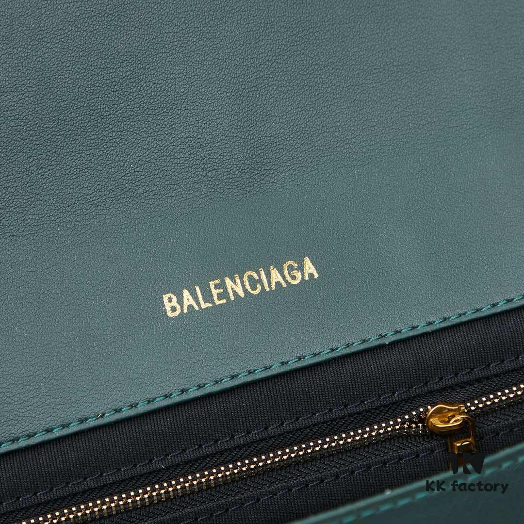 6930dfc26e68136f4d9b20de Small Gold-Plated Buckle Bag (With Box) Balenciaga Latest Long Handle Hourglass Tote