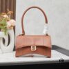 Small Gold Hardware (with Box) Balenciaga Latest Long Handle Hourglass Bag