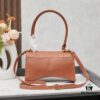 Small Gold Hardware (with Box) Balenciaga Latest Long Handle Hourglass Bag