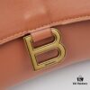 Small Gold Hardware (with Box) Balenciaga Latest Long Handle Hourglass Bag