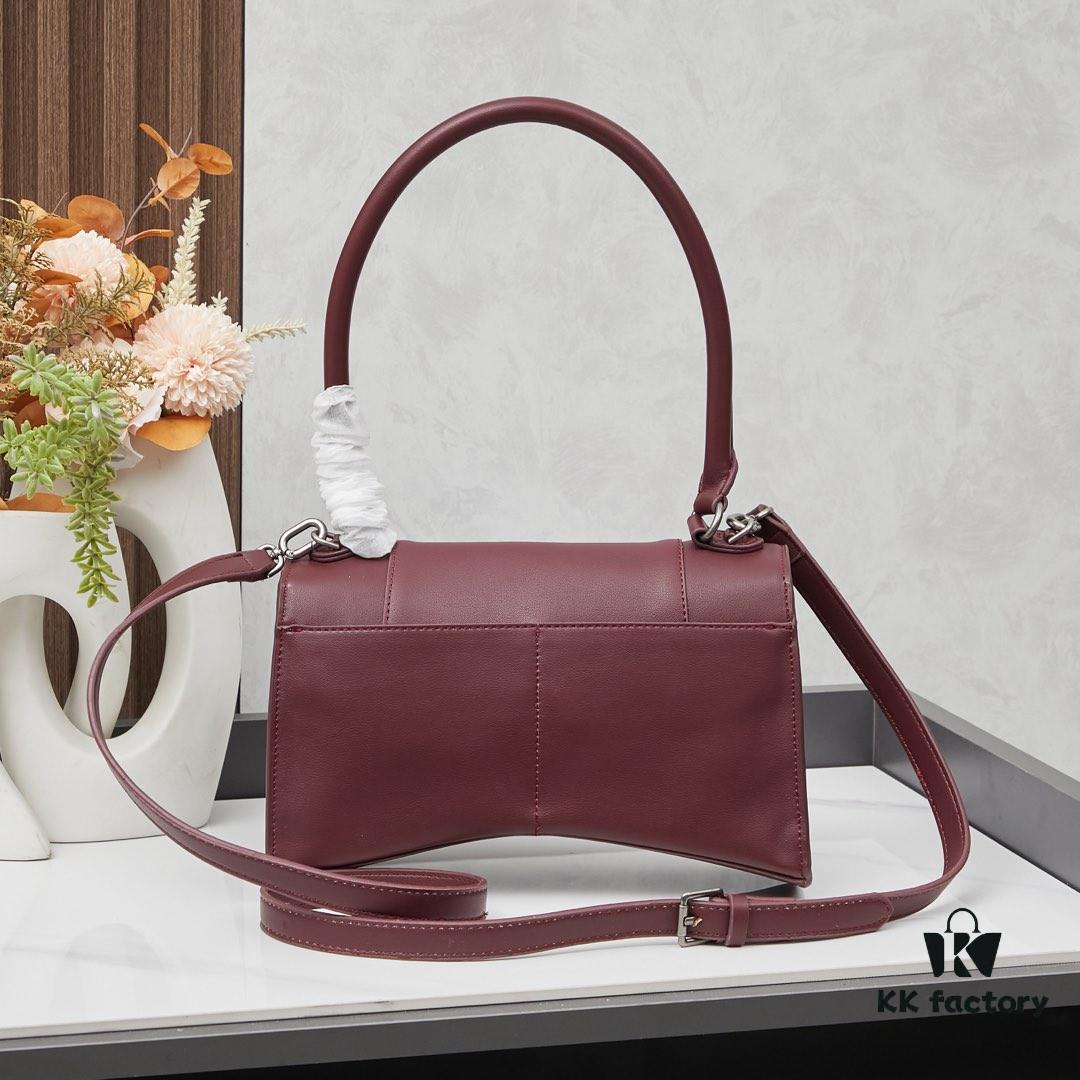 6930dfc66e68136f4d9b20e5 Small Silver Buckle (with Box) Balenciaga Latest Long Handle Hourglass Bag