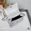 6930dfdc6e68136f4d9b2104 Small Balenciaga Hourglass Motorcycle Bag with Box