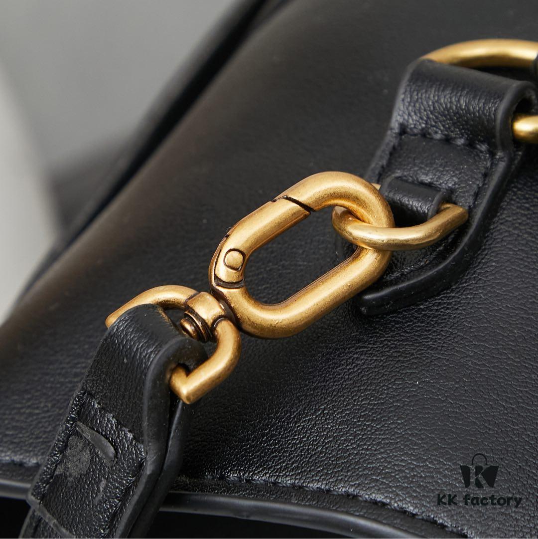6930dfdf6e68136f4d9b2108 Large Gold Buckle Bag (with Box) Balenciaga Latest Long Handle Hourglass Tote