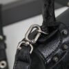 Small Balenciaga Hourglass Motorcycle Bag with Box