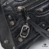 Small Balenciaga Hourglass Motorcycle Bag with Box