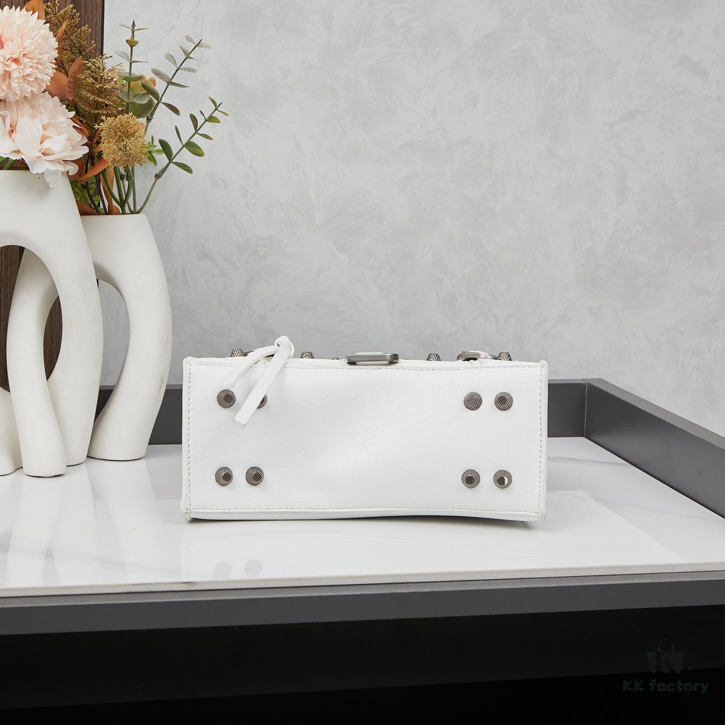 6930dfe96e68136f4d9b2118 Small Balenciaga Hourglass Motorcycle Bag with Box ||| Balenciaga Hourglass x Le Cagole Collection