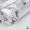 Balenciaga LE CAGOLE MEDIUM BLACK LAMB LEATHER WAIST BAG WITH BOX