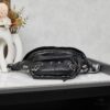 6930e01e6e68136f4d9b2156 Balenciaga LE CAGOLE ||| LE CAGOLE MEN Medium Waist Bag in Black Fine-Grained Lambskin