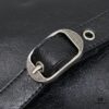 6930e01f6e68136f4d9b2159 Balenciaga LE CAGOLE ||| LE CAGOLE MEN Medium Waist Bag in Black Fine-Grained Lambskin