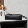 Balenciaga Motorcycle Bag in Medium Size with Silver Buckle, Includes Box