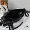 Balenciaga Motorcycle Bag in Medium Size with Silver Buckle, Includes Box