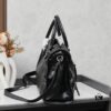 6930e0316e68136f4d9b2170 Large Silver Buckle Balenciaga Motorcycle Bag with Box