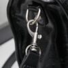 6930e0396e68136f4d9b217c Large Silver Buckle Balenciaga Motorcycle Bag with Box