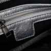 6930e03b6e68136f4d9b2180 Small Silver-Clasp Balenciaga Motorcycle Bag with Box