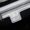 Balenciaga Motorcycle Bag Medium Size with Silver Buckle, Includes Box