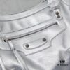 6930e0456e68136f4d9b2190 Large Silver Buckle Balenciaga Motorcycle Bag with Box - Gaint City Series