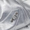 6930e0456e68136f4d9b2192 Large Silver Buckle Balenciaga Motorcycle Bag with Box - Gaint City Series