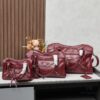6930e04b6e68136f4d9b219d Small Silver Buckle Balenciaga Motorcycle Bag with Box