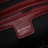 6930e0506e68136f4d9b21a5 Balenciaga Motorcycle Bag in Medium Size with Silver Buckle, Includes Box
