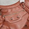6930e05f6e68136f4d9b21bf Balenciaga Motorcycle Bag in Medium Size with Silver Buckle, Includes Box