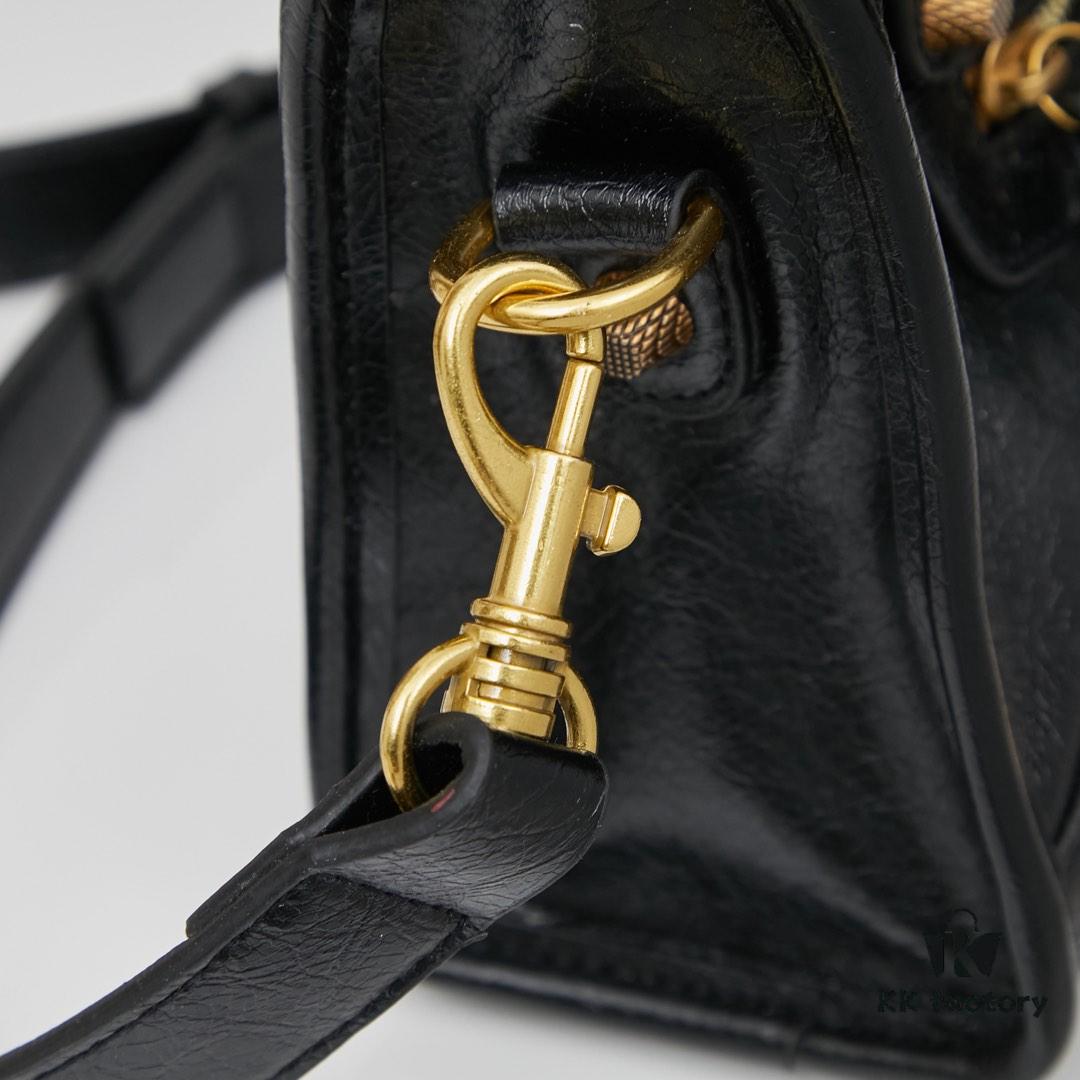 6930e06a6e68136f4d9b21d0 Small Gaint City Bag with Gold Buckle 💰 Including Box Balenciaga Motorcycle Bag