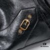 6930e0786e68136f4d9b21e5 Large Gilded Button Balenciaga Motorcycle Bag with Box