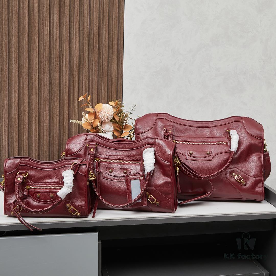 6930e07f6e68136f4d9b21f1 Balenciaga Gaint City Small Motorcycle Bag with Gold Buckle 💰 Includes Box