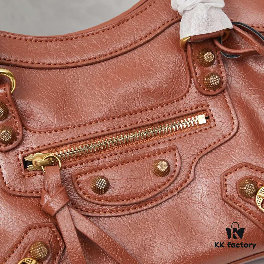 6930e08d6e68136f4d9b2206 Small-sized Balenciaga Motorbike Bag with Gold Buckle 💰 Comes with Box